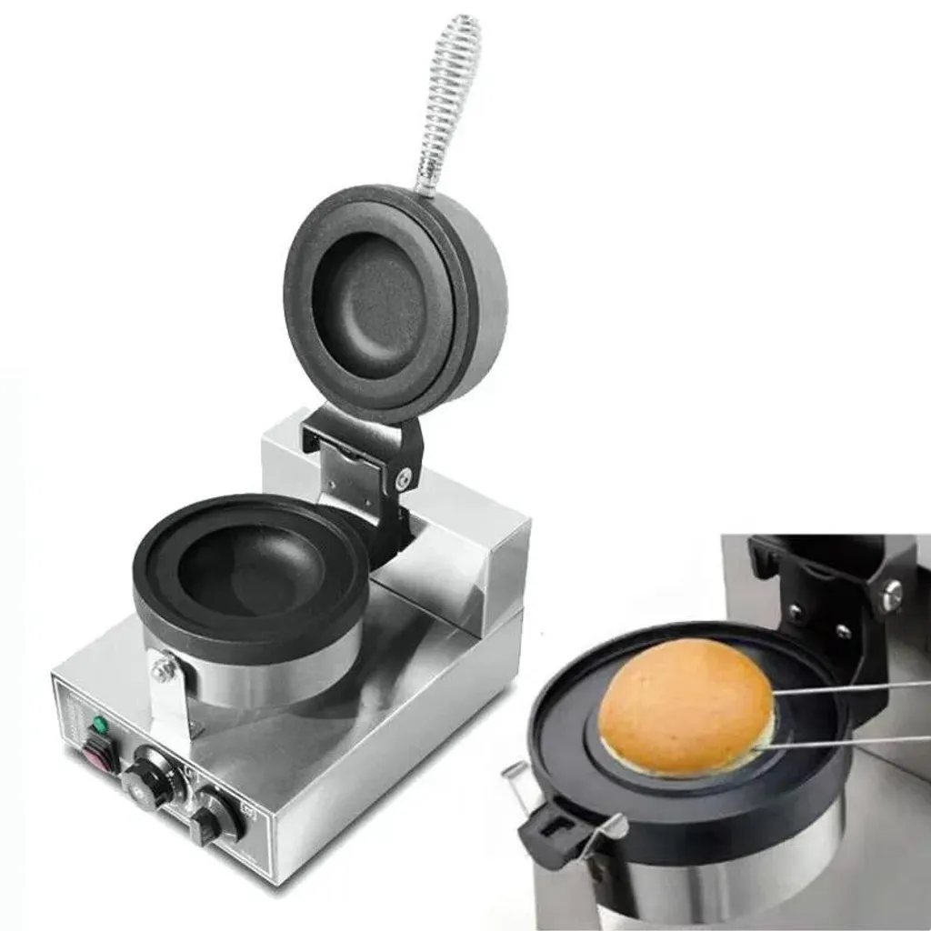 Gaufrier électrique noir antiadhésif : fini les sandwichs qui collent