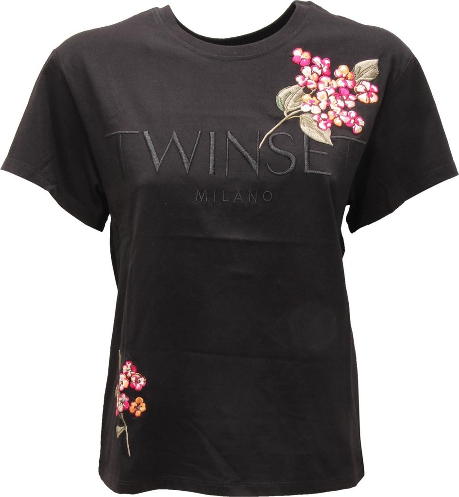 5622AT maglia donna TWINSET woman t-shirt black
