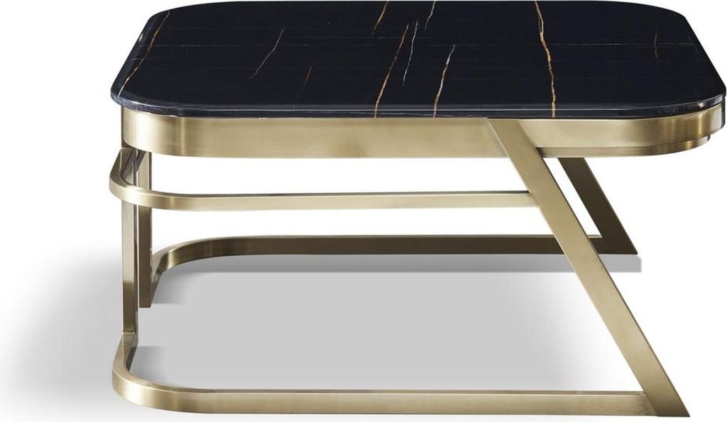 Beistelltische Couchtisch Holz Tisch Beistell Sofa Couch Tische Marmor Stein Neu