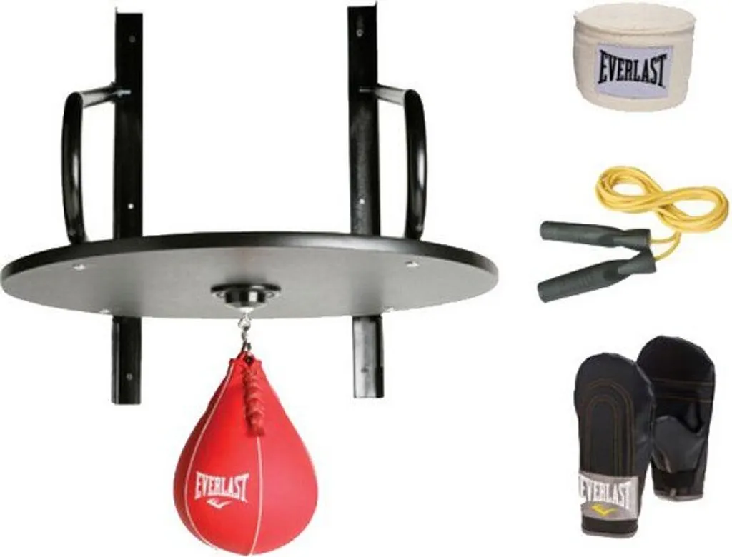 Everlast Speedbag-set Noir : Améliorez vos Réflexes et votre Agilité
