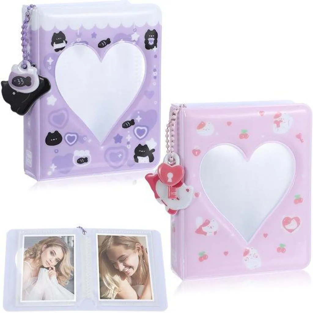 Protégez vos cartes Kpop de la poussière - Lot de 2 albums PVC durable