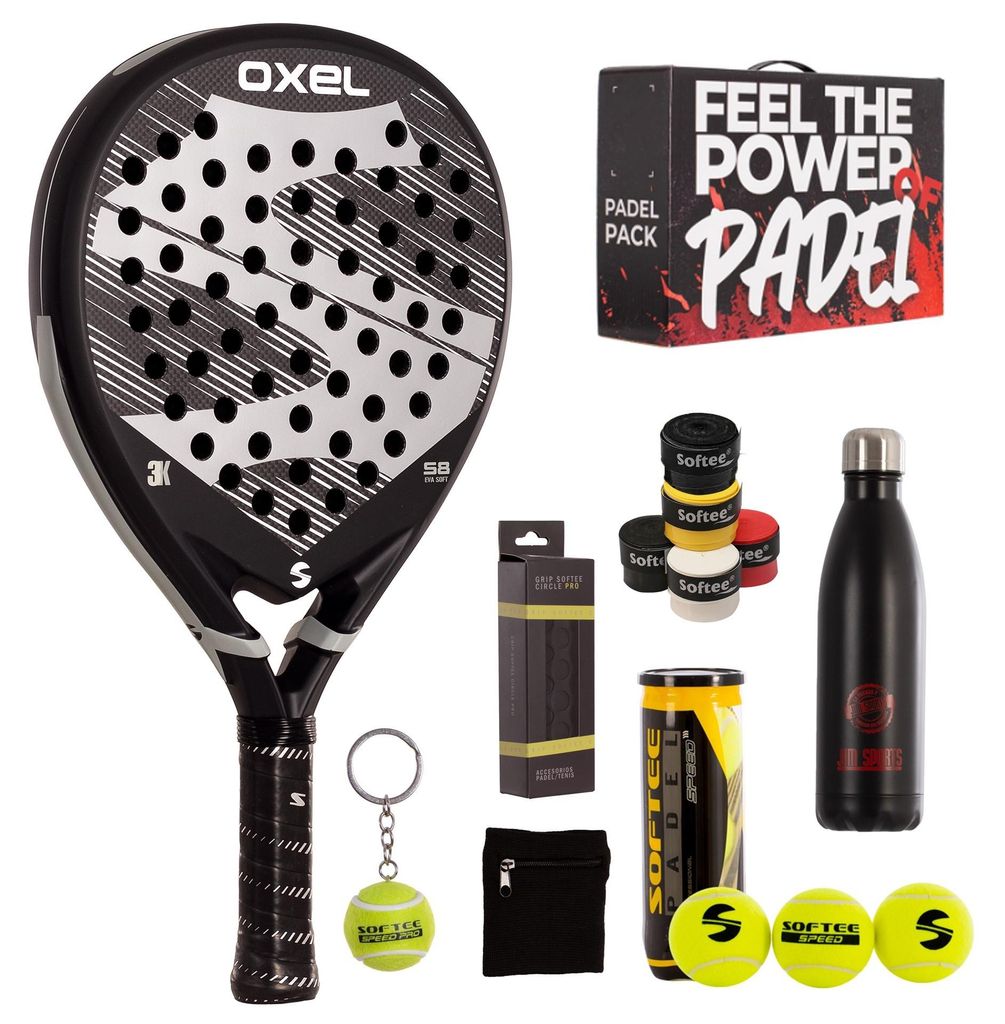 Softee Oxel Padel-Schläger-Set Multicolor