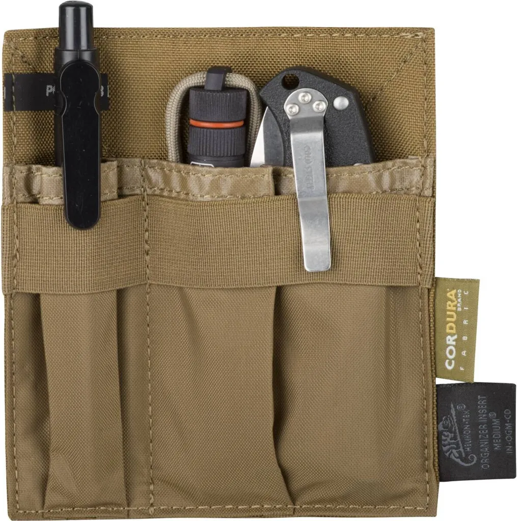Organizer Insert Medium Shadow Grey Robuste avec Fixation Velcro Rapide - 4