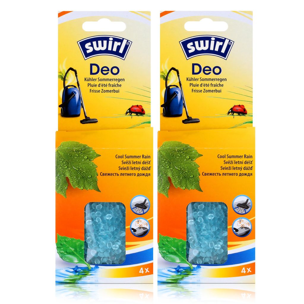 Swirl Deo für Staubsauger Kühler Sommerregen - 4 Beutel Produktbild 