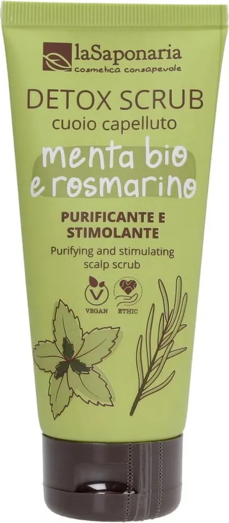 Soin Détox Cuir Chevelu La Saponaria Menthe Romarin Bio Format 100ml
