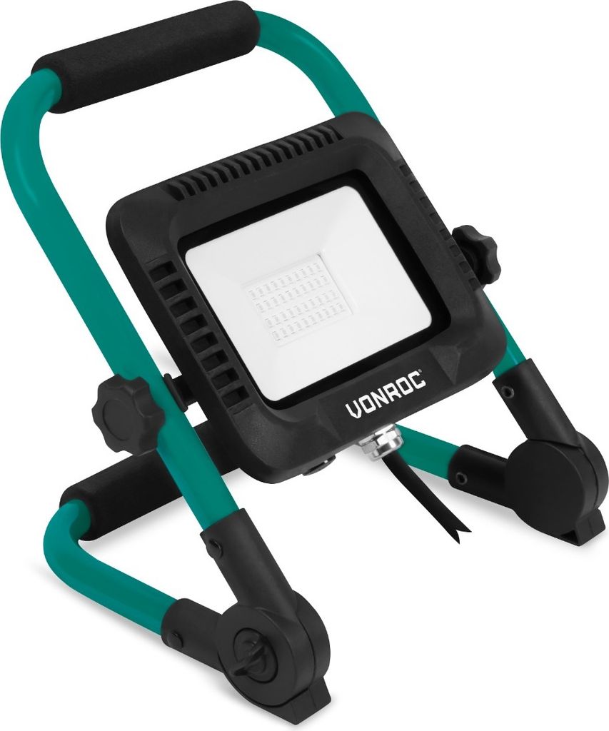 Vonroc LED-Arbeitsleuchte 30W - klappbar - neigbar - Produktbild 