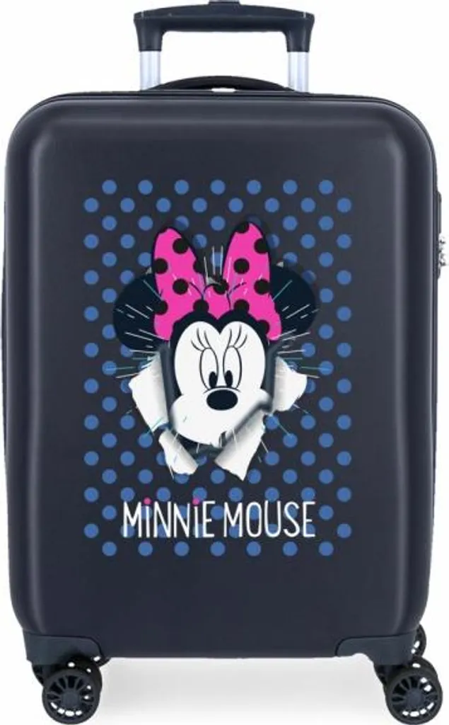 Bagage cabine rigide Minnie Mouse pour enfant - Valise de voyage Disney