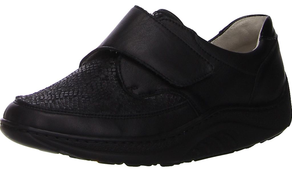 Waldläufer Straßenhalbs. Kletter in schwarz, Gr. 8.5