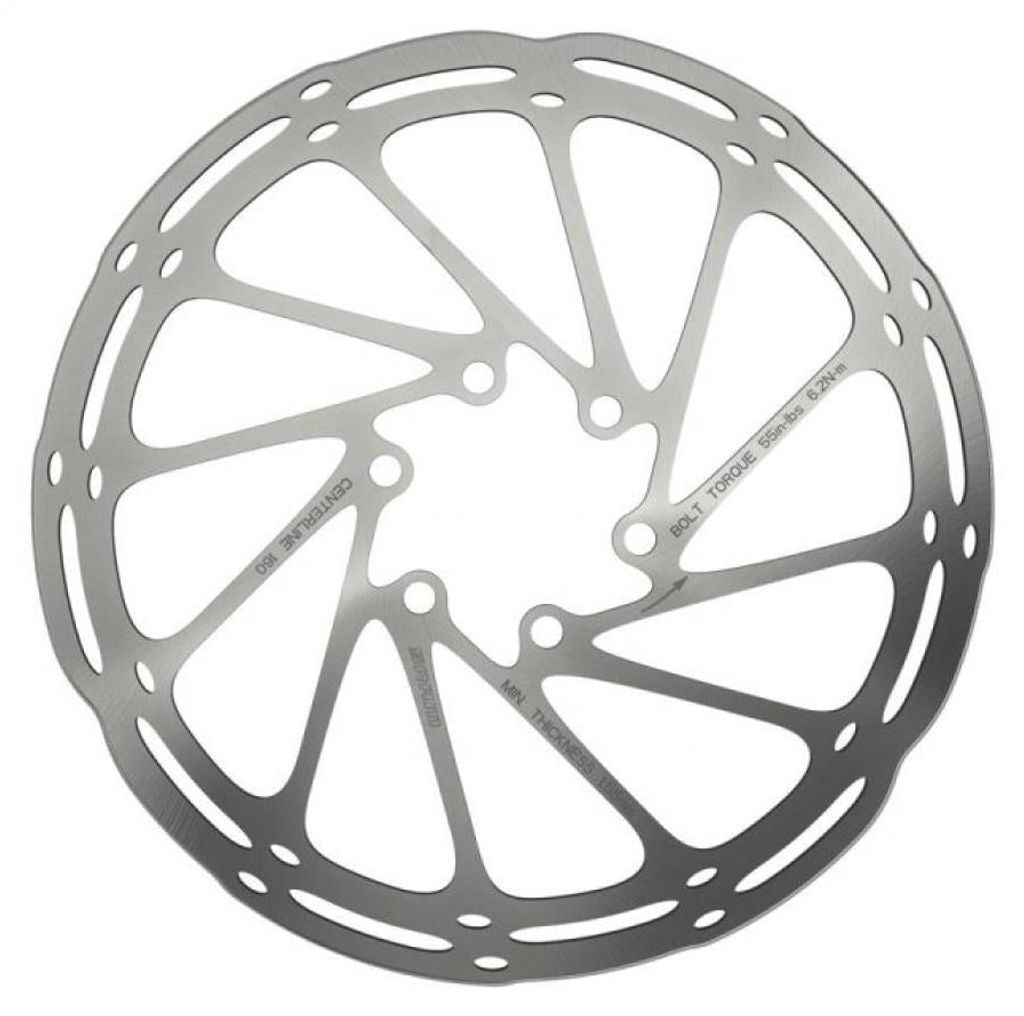 Sram Rotor Centerline 2.0 6b 2 mm Brzdový kotúč strieborný Obrázok produktu 