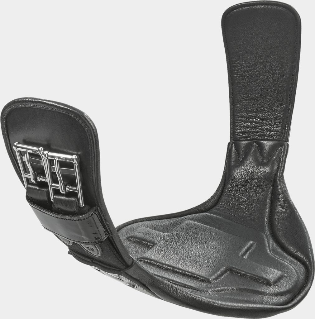 BUSSE Sattelgurt Laurenza-DR elastisch Schwarz