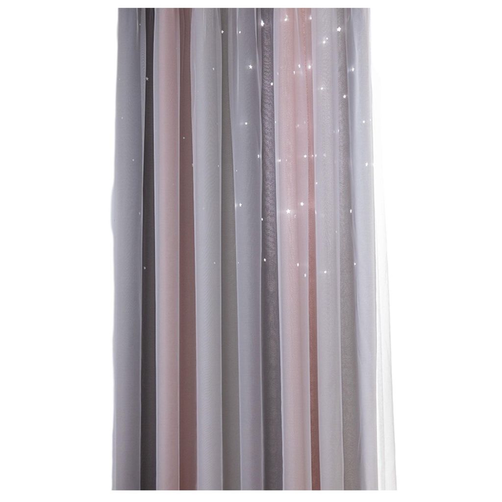 MODFU 2 Stück Vorhang blickdichte Gardine Weiß Ösen 132x160 cm Schal Thermo Verdunkelungsvorhänge Sonnenschutz Kälteisolierung Verdunkelungsga...