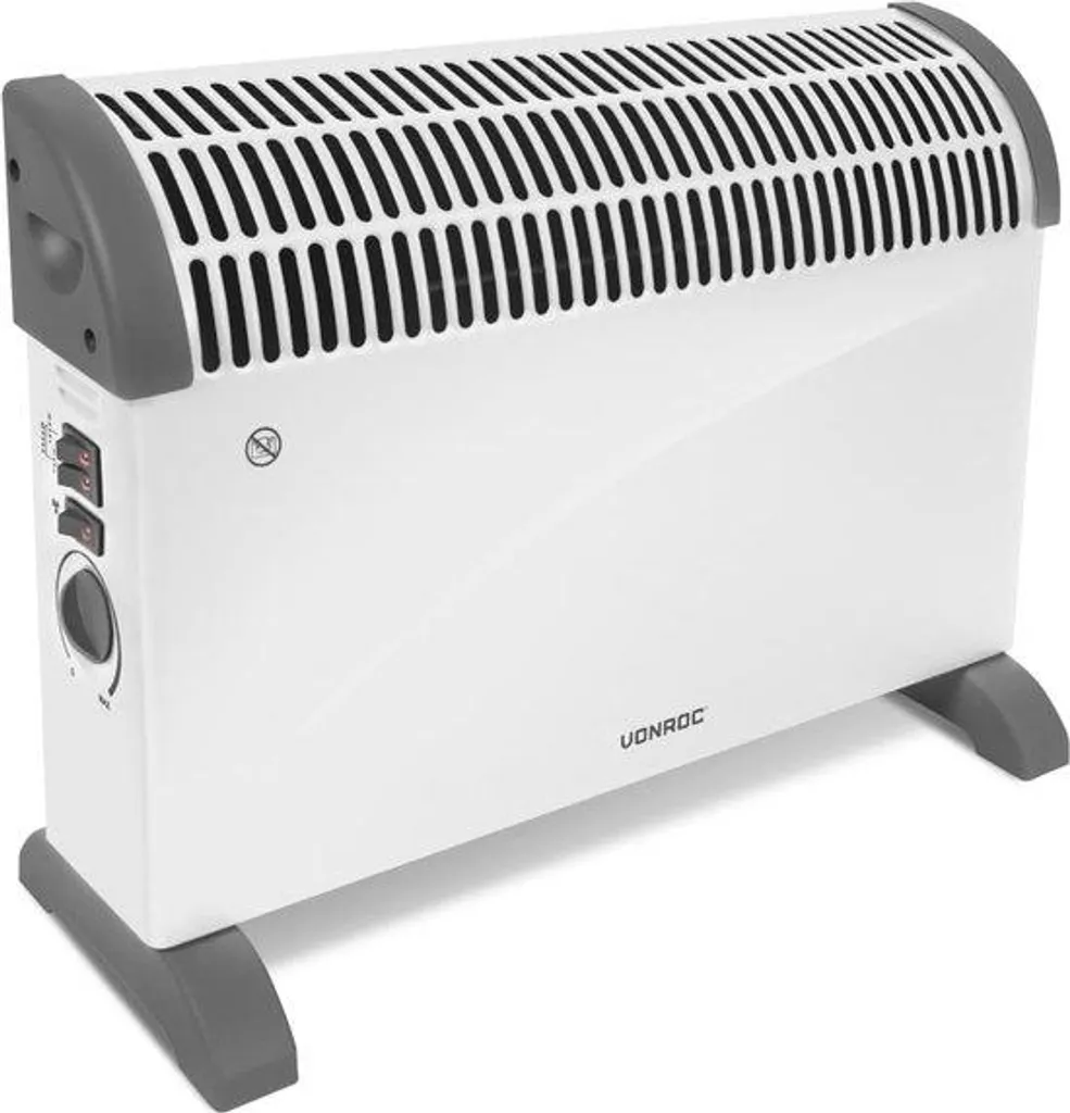 Chauffage d'appoint pour salon 24 m² - Radiateur Stil 2000W à roulettes
