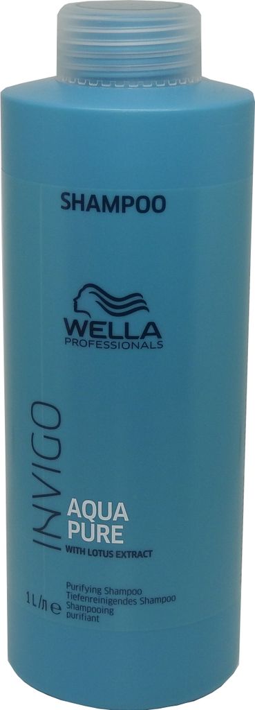 Wella Professionals Invigo Balance Aqua Pure Purifying Shampoo Shampoo für fettiges Haar 1000 ml