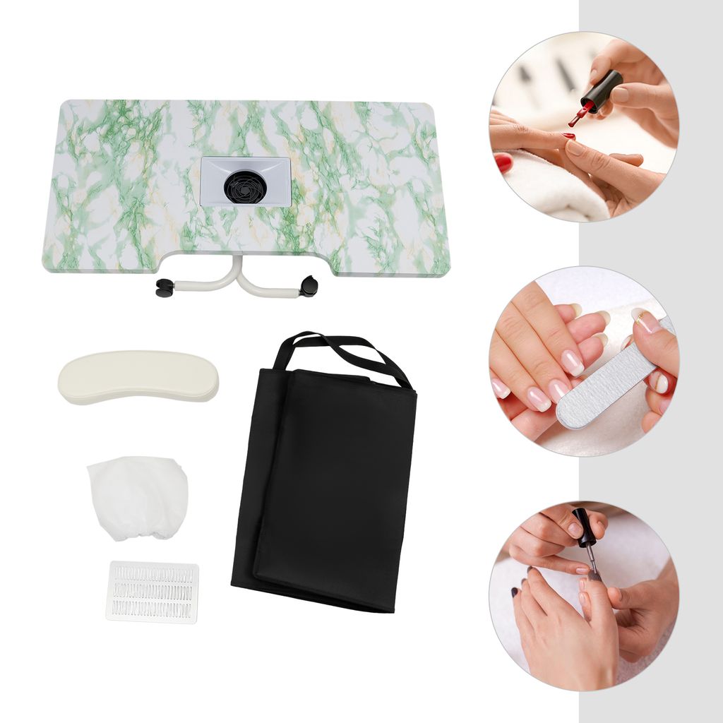 Manikürtisch tragbar, Maniküre-Nageltisch, Modern tragbarer Nageltisch, faltbarer Manikürtisch