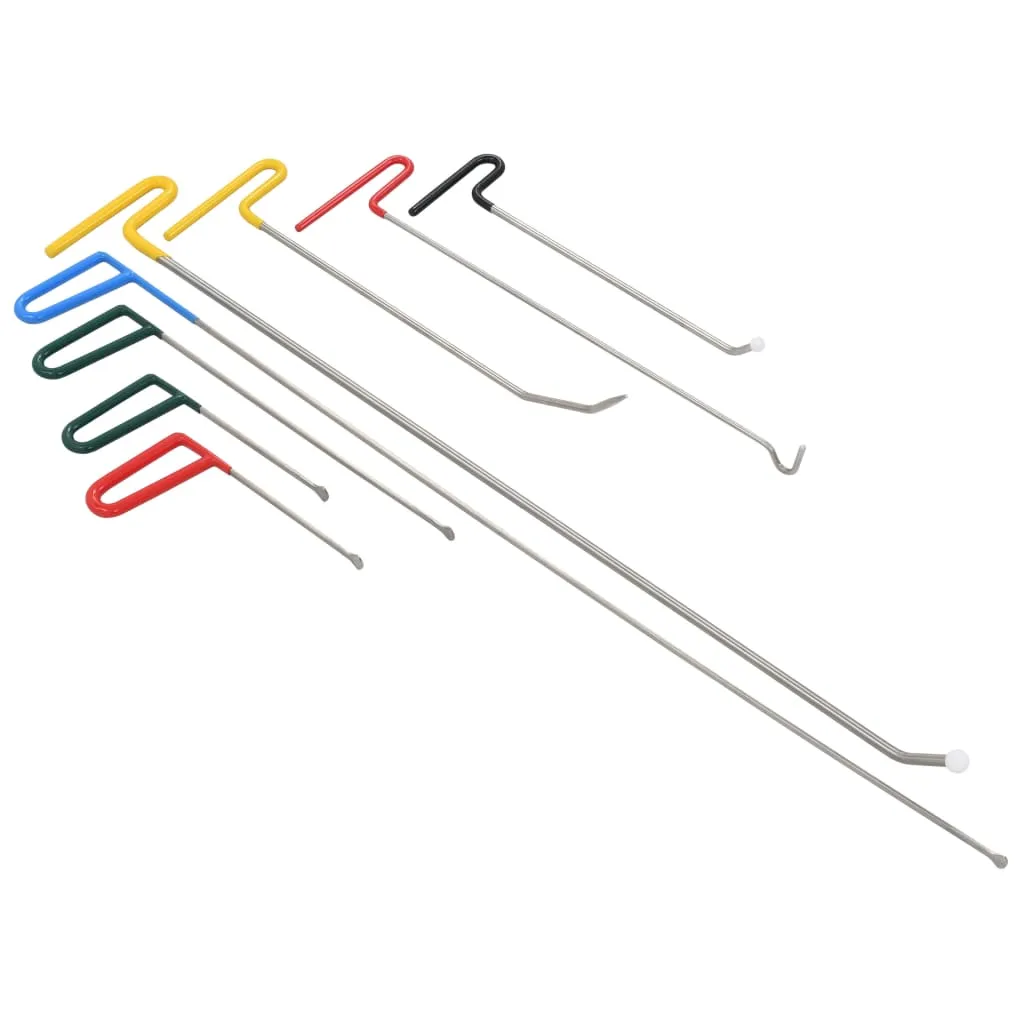 vidaXL Set de 8 outils de débosselage sans peinture pour carrosserie
