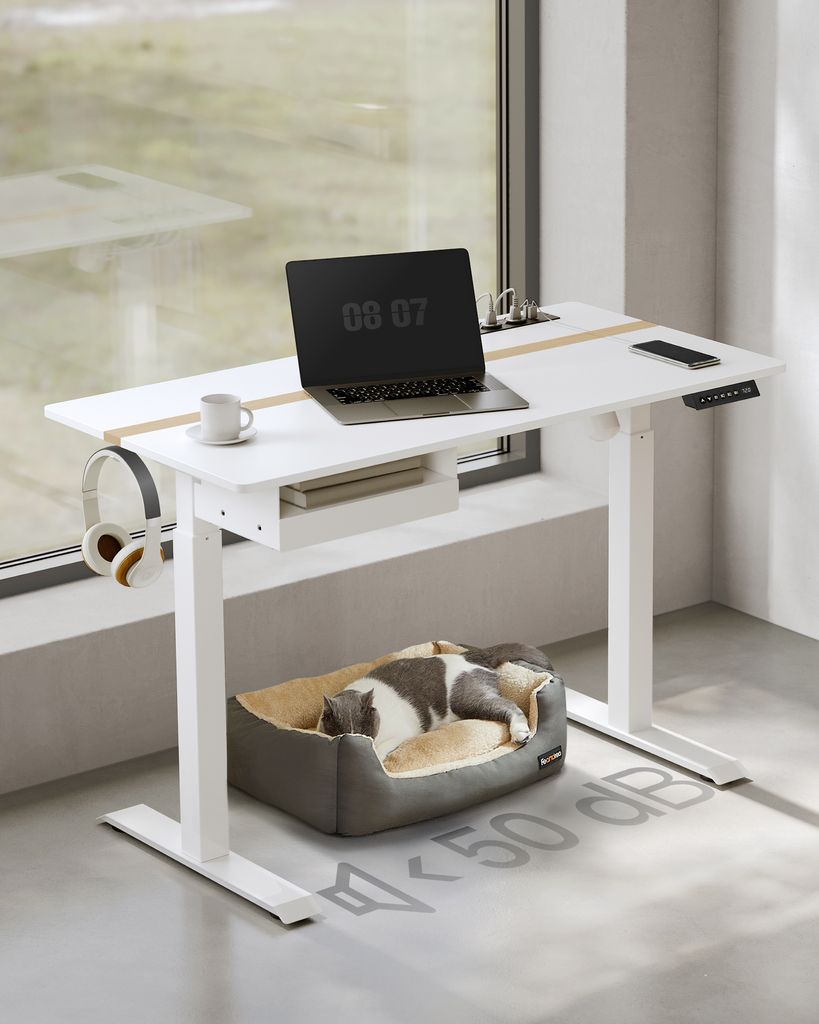 VASAGLE Výškově nastavitelný elektrický psací stůl, se Obrázek produktu 