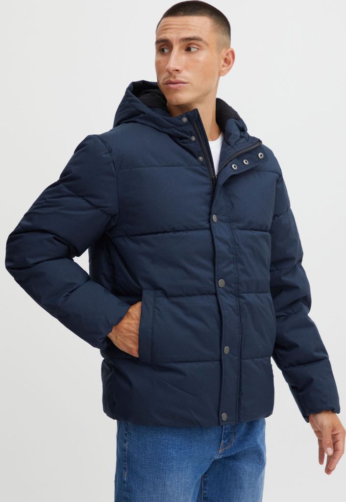 !Solid SDCollin Herren Winterjacke Herrenjacke jacke Outdoorjacke mit Kapuze und Steppungen Robuste Polyester-Qualität Regular Fit