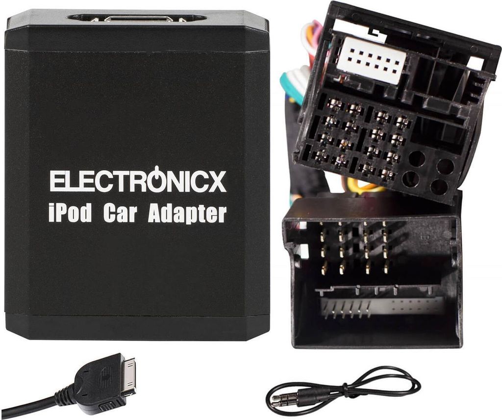 Adapter AUX iPhone iPad iPod CD Wechsler Ford 12 + 40 Pin Auto Radio Adapter iPhone iPad iPod Versand DE