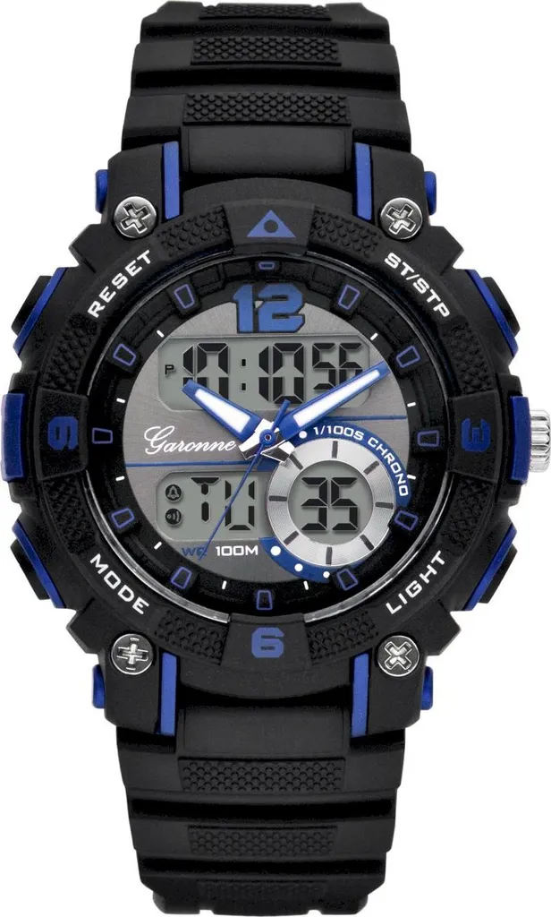Montre Étanche en Acier Garonne File KQ23Q475 avec Cadran Ultra-Lisible