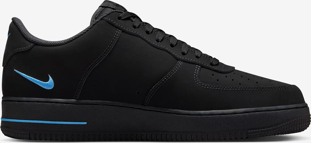 Nike Air Force 1 Low '07 SE Black University Blue - EU 40.5 Produktbild 