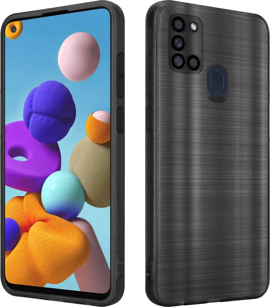 Cover Cadorabo Samsung A21s Slim Design - Silicone TPU Nero