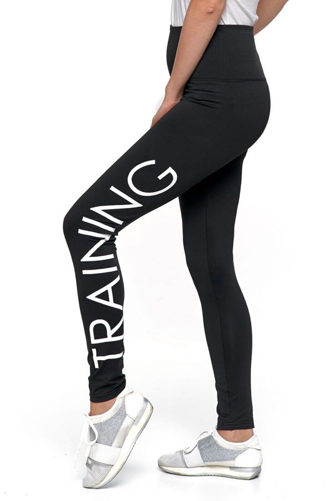 Moraj Damen Leggins mit hoher Taille Sport Jogginghose Produktbild 2