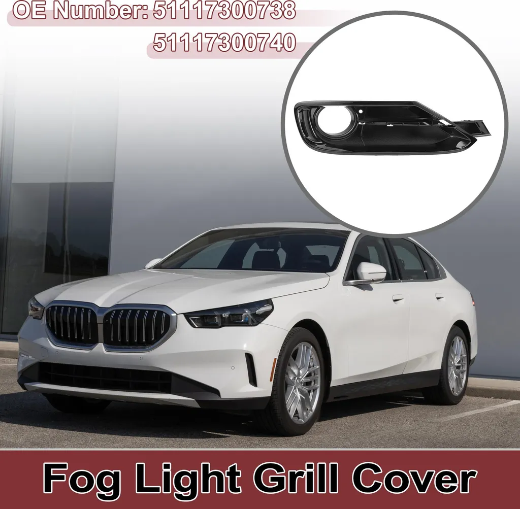 Inserts de Pare-chocs BMW 320i 2012-2015 - Grille Antibrouillard Noire