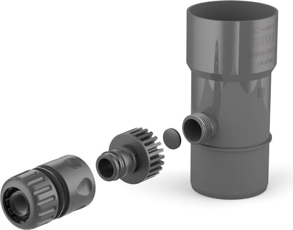 Zberač dažďa 110 mm /grafite/ Obrázok produktu 