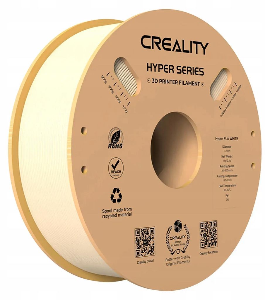 Hyper PLA Filament Creality (Beige) Produktbild 