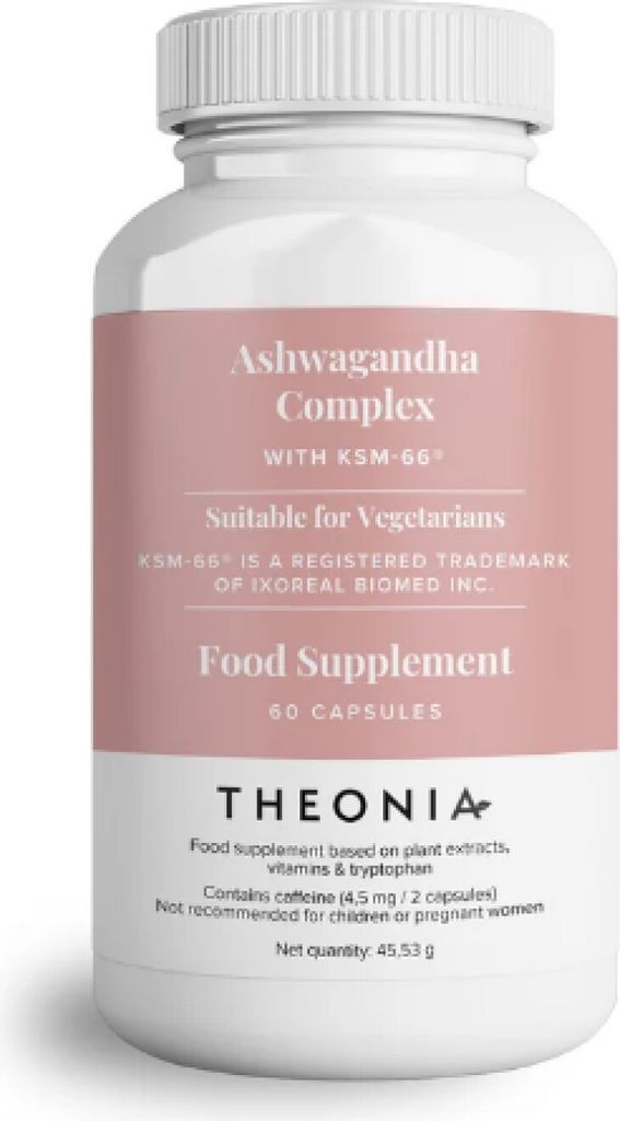 Integratore alimentare Theonia Ashwagandha Complex, 60 Immagine del prodotto 
