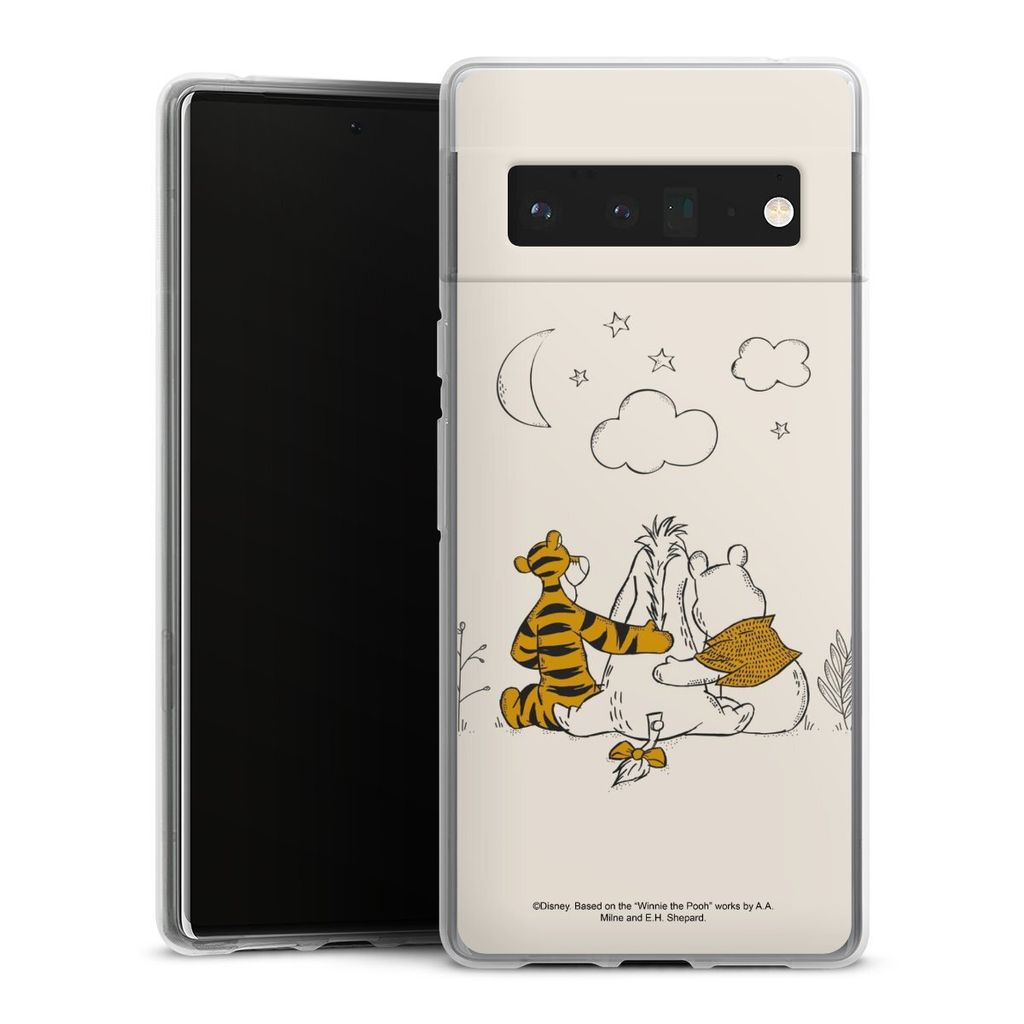 DeinDesign Handyhülle für Google Pixel 6 Pro Silikon Hülle Case Smartphone Schutzhülle Disney Offizielles Lizenzprodukt Winnie Puuh