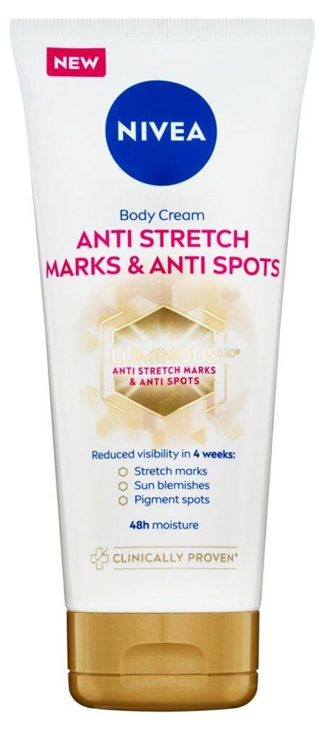 Nivea Luminous630 Körpercreme Anti Stretch Marks & Dark Produktbild 