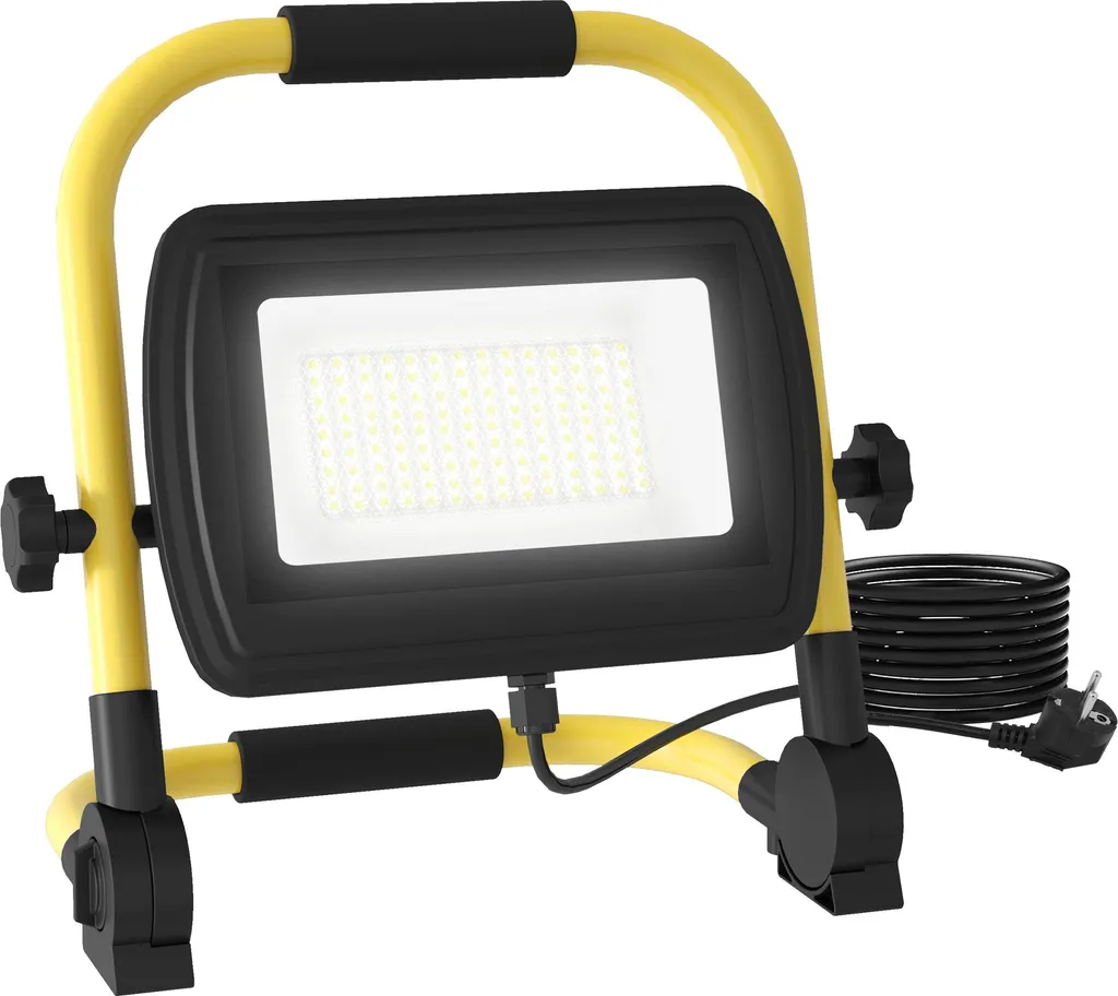 Éclairage mains libres : lampe frontale LED jaune pour travailler en solo