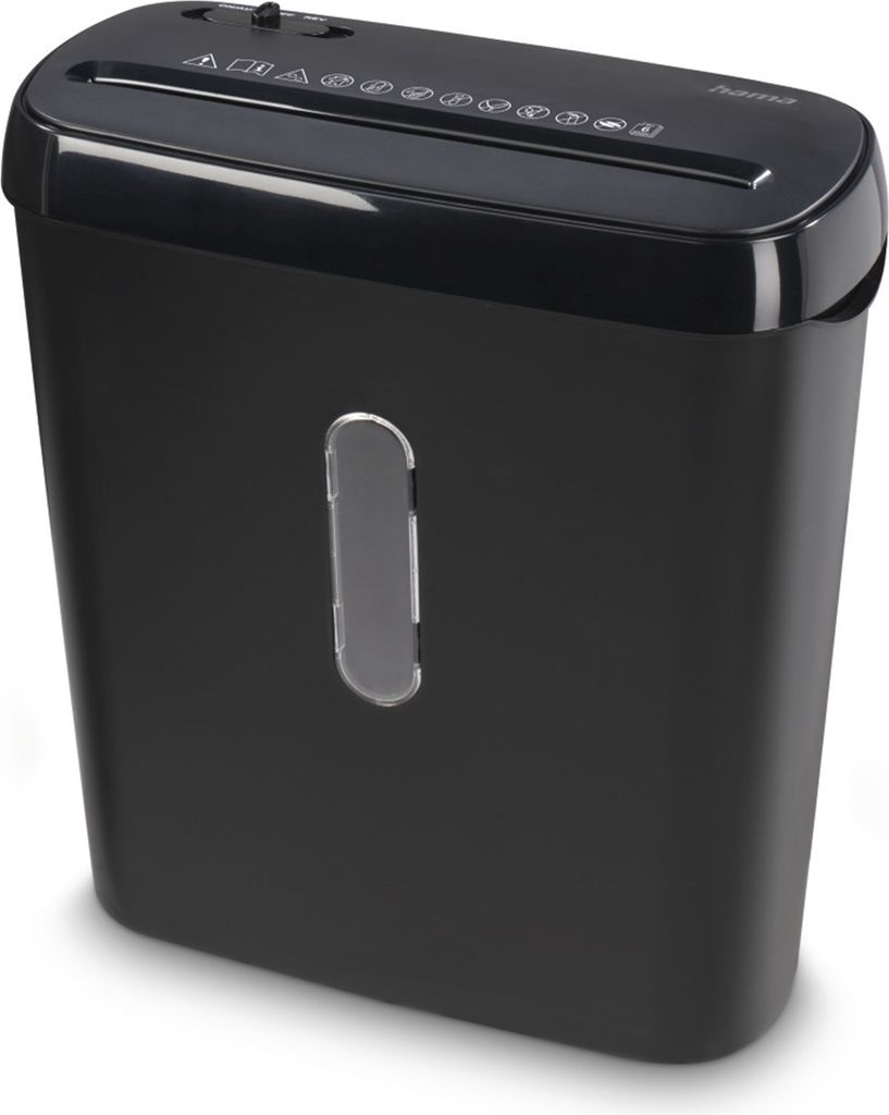 hama Basic S6 Aktenvernichter mit Streifenschnitt P-2, 6 Produktbild