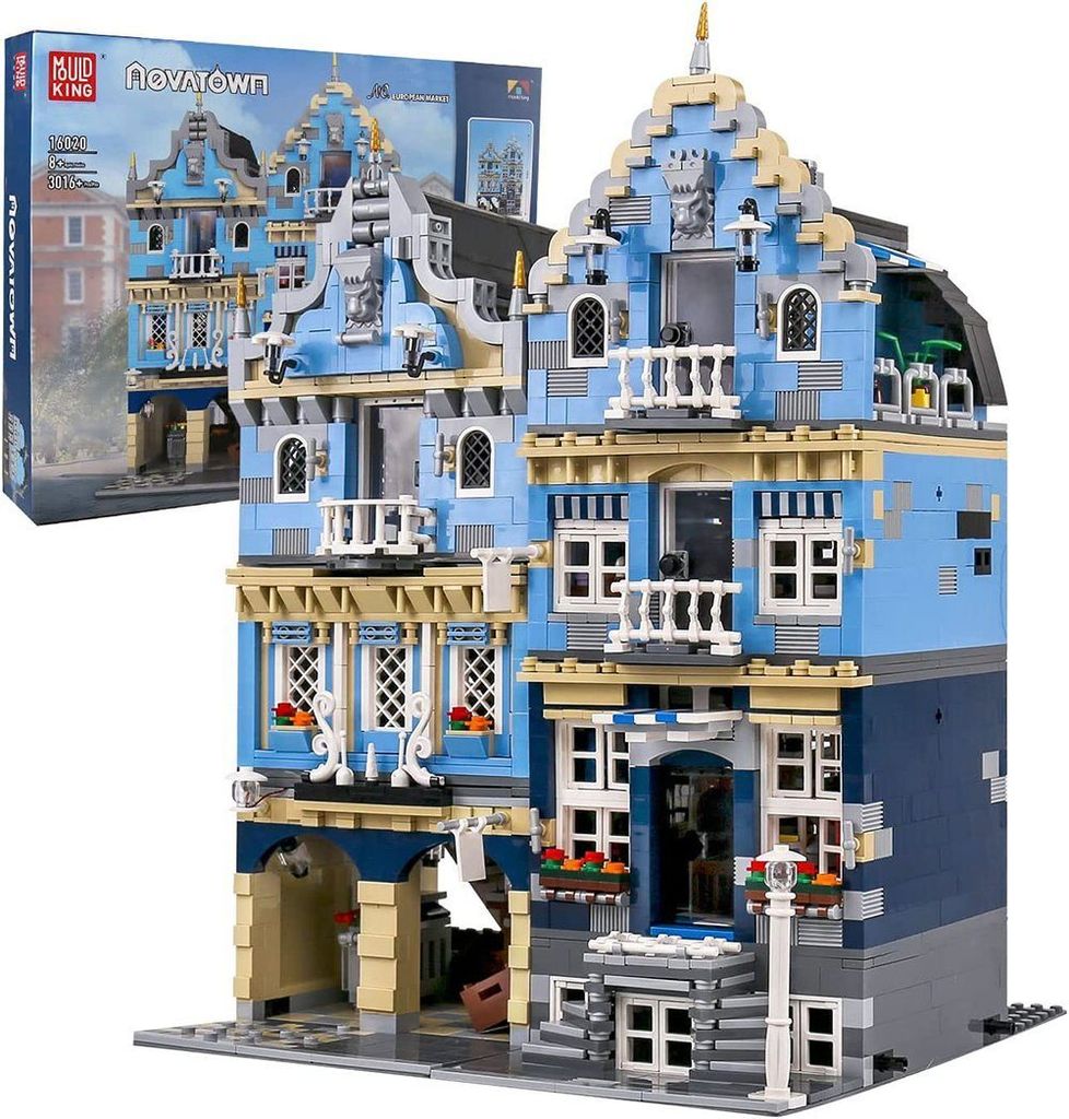 Mould King Konstruktionsspielsteine 16020 Architektur Produktbild 
