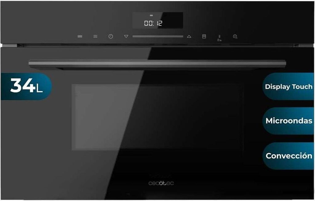 Cecotec 02841, Klein, Elektrischer Ofen, 34 l, 1450 W, 34 Produktbild 