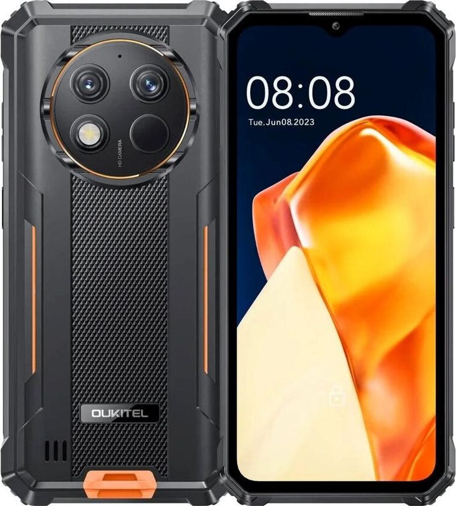 Oukitel Smartphone G1 4G 6/256 IP69K Orange Immagine del prodotto 