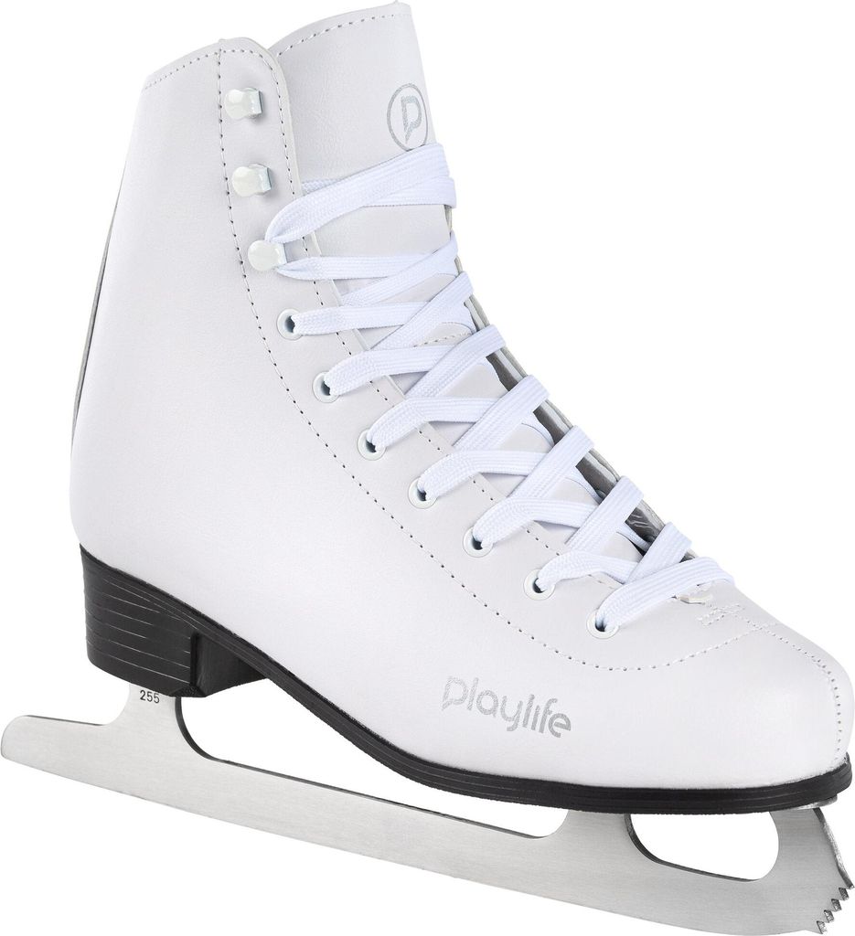 Playlife Schlittschuhe für Damen - Eislaufschuhe Weiß - Ice Skate in Gr. 35-42 - Eiskunstlaufskate zum Schlittschuhlaufen