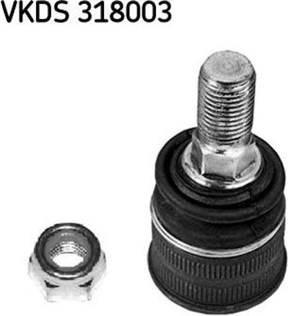 SKF VKDS 318003 Traggelenk/Führungsgelenk OE A2113230068 kompatibel mit CLS, E-Klasse, S-Klasse, SL