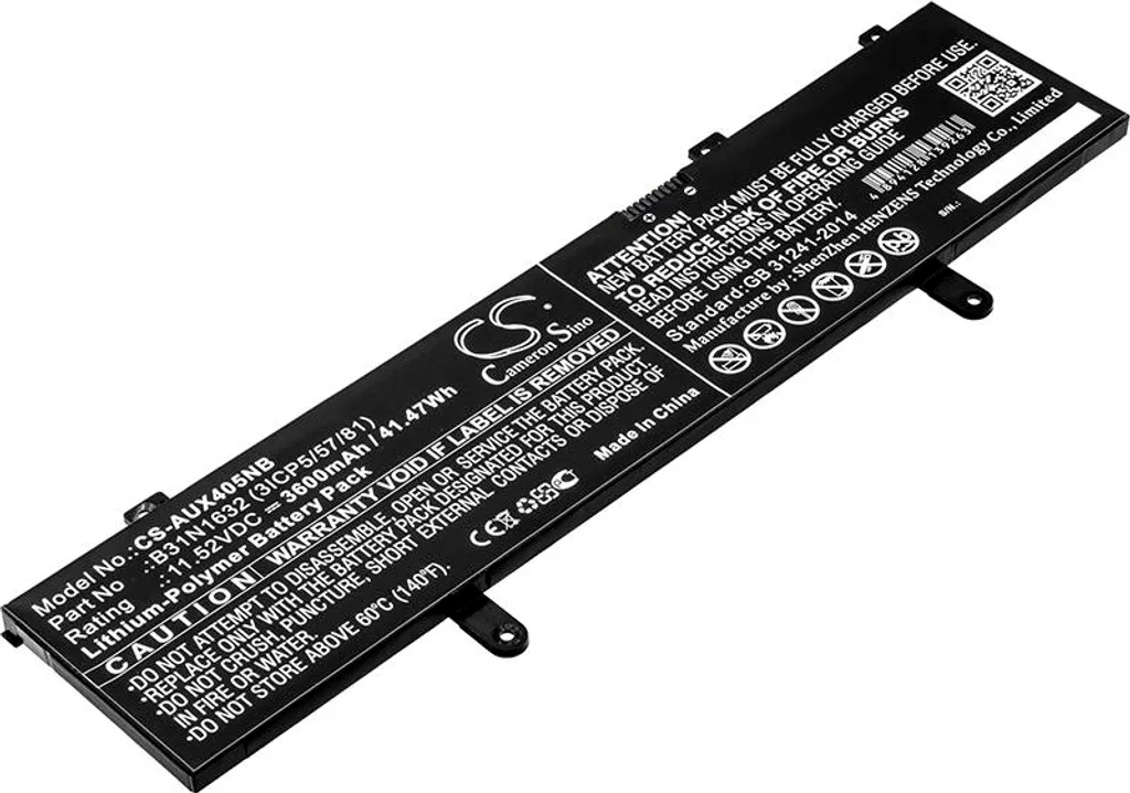 Batteria TECHTEK per Asus Vivobook 14 X405 X405UA X405UQ | Ricambio 0B200