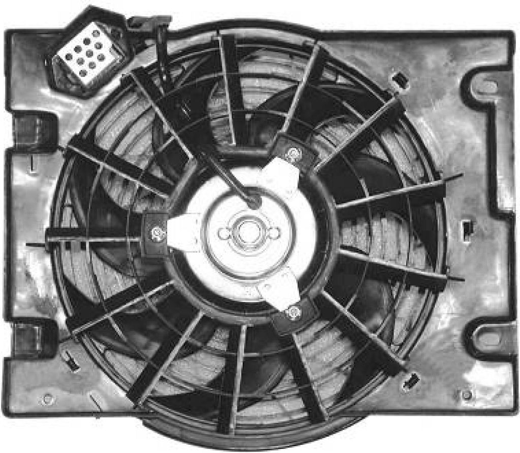 DIEDERICHS Kühlerlüfter Klimaanlage 1805001 für OPEL Astra G CC (T98)