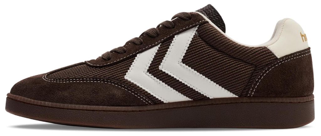 Hummel VM78 CPH MS Indoor Schuhe Sneaker braun/weiß 218637-8691, Schuhgröße:44 EU