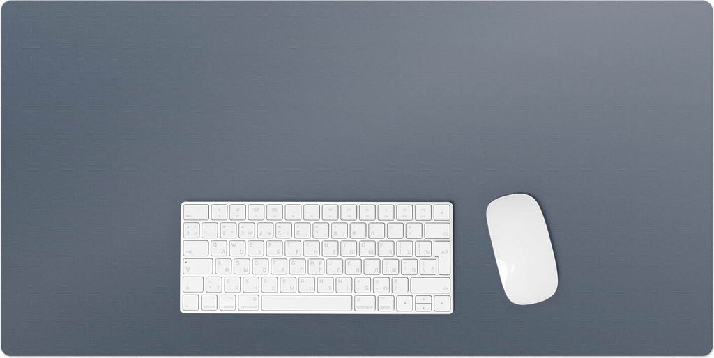 Farbe Dunkelblau – Schreibtischunterlage – Rutschfeste Tischunterlage – Schreibtischmatte für Büro & Zuhause – Schreibunterlage – Mausp...