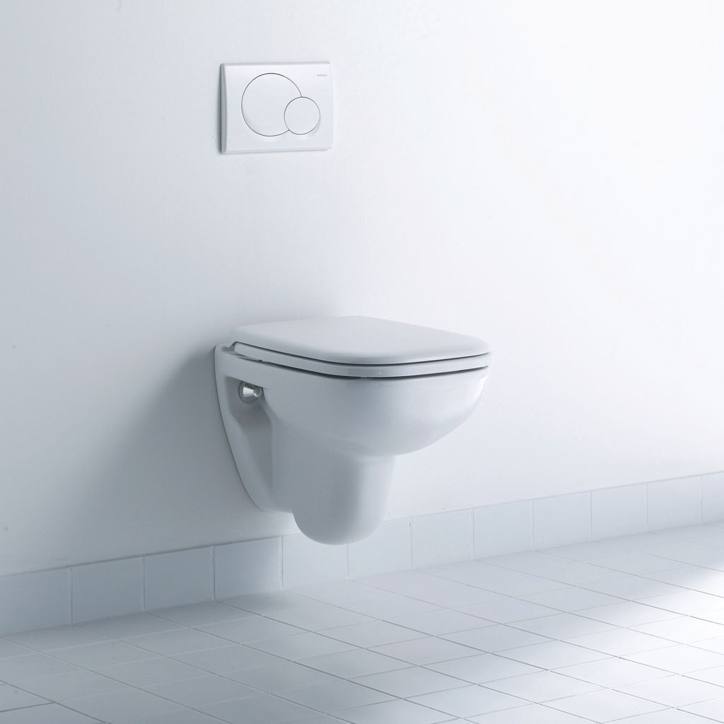 WC-Sitz D-Code ohne SoftClose Scharniere edelstahl, weiß Produktbild 9