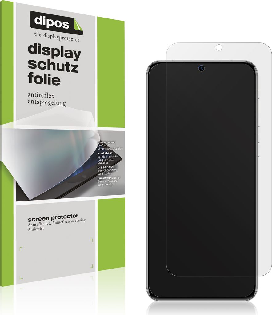 2x Schutzfolie für Huawei P50E matt Displayschutzfolie Folie Display Schutz dipos