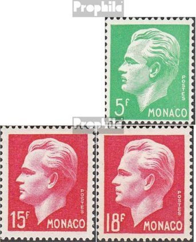 Briefmarken Monaco 1950 Mi 416-426 (kompl.Ausg.) postfrisch Produktbild 