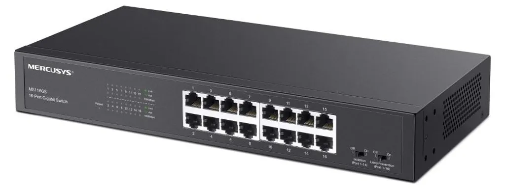 Switch Mercusys MS116GS finissez-en avec le Wi-Fi lent grâce au Gigabit