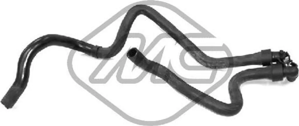 Tuyau de remplacement chauffage Xantia OE 6464QQ - Metalcaucho 8649