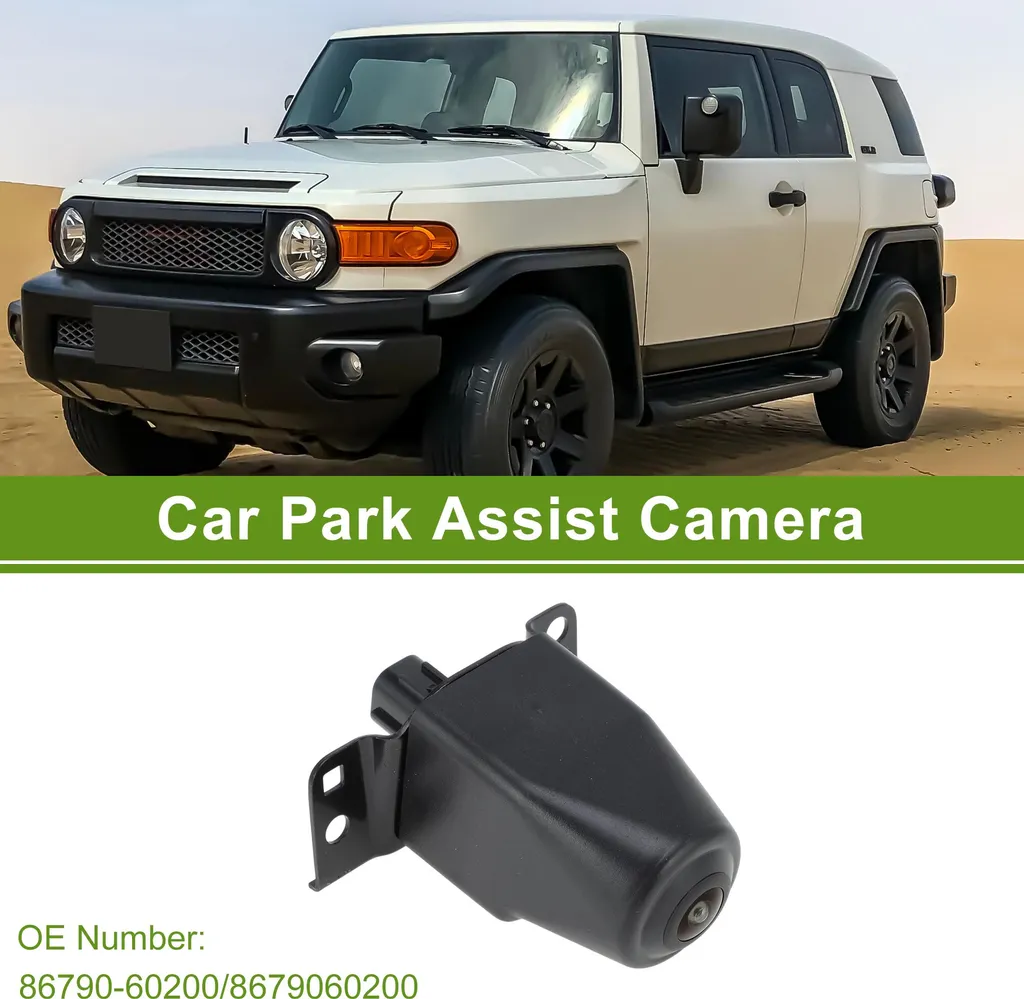 Caméra avant grand angle étanche pour Toyota FJ Cruiser 2007-2014