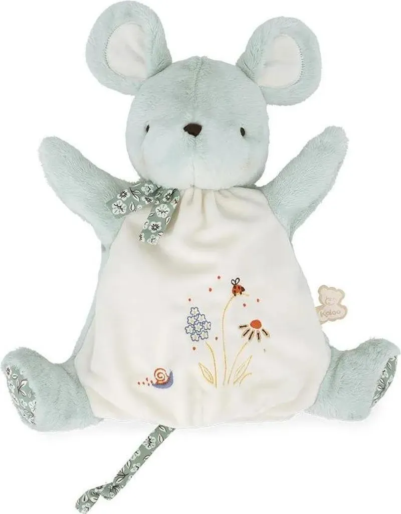 Marionnette Kaloo Souris Peluche - Solution pour le Sommeil Bébé 24cm - 3